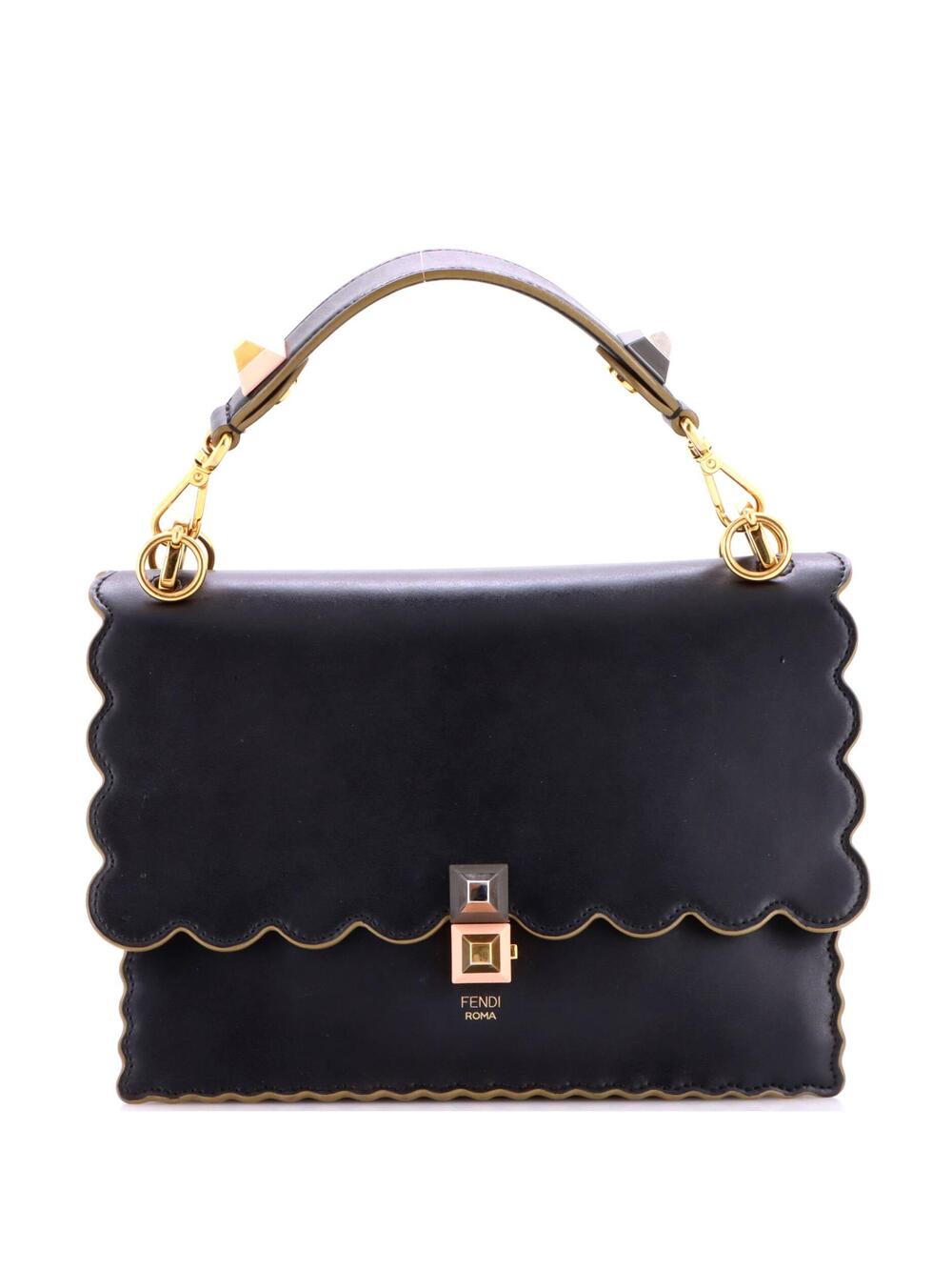 Fendi Kan I Bag Leather Medium #377759F10B